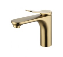 Смеситель для раковины Wonzon & Woghand WW-A40482-BG цвет Брашированное золото