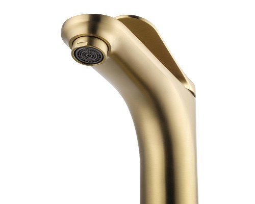 Смеситель для раковины Wonzon & Woghand WW-A40482-BG цвет Брашированное золото