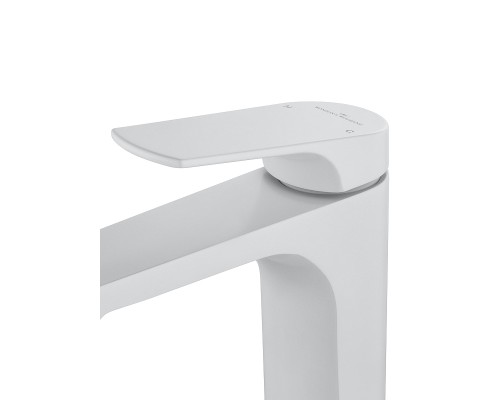 Смеситель для раковины Wonzon & Woghand WW-A40492-MW цвет Белый матовый