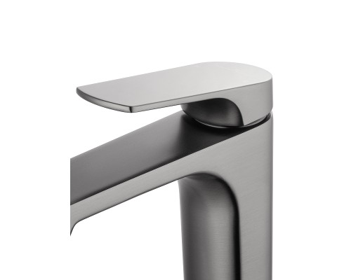 Смеситель для раковины Wonzon & Woghand WW-A40492-BGG цвет Темный графит