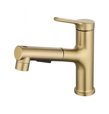 Смеситель для раковины Wonzon & Woghand WW-A40862-BG цвет Брашированное золото