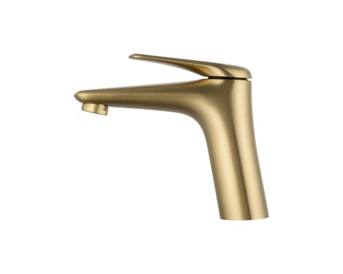 Смеситель для раковины Wonzon & Woghand WW-A41222-BG цвет Брашированное золото