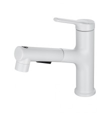 Смеситель для раковины Wonzon & Woghand WW-A40862-MW цвет Белый матовый