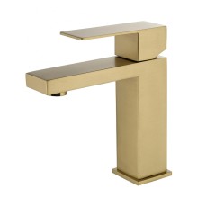 Смеситель для раковины Wonzon & Woghand WW-A40982-BG цвет Брашированное золото