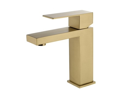 Смеситель для раковины Wonzon & Woghand WW-A40982-BG цвет Брашированное золото