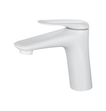 Смеситель для раковины Wonzon & Woghand WW-A41222-MW цвет Белый матовый