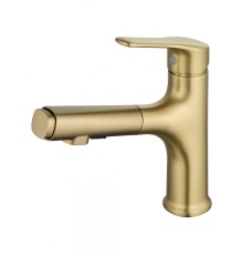 Смеситель для раковины Wonzon & Woghand WW-AE4151-BG цвет Брашированное золото