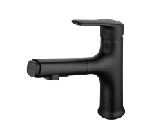 Смеситель для раковины Wonzon & Woghand WW-AE4151-MB цвет Черный матовый