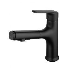 Смеситель для раковины Wonzon & Woghand WW-AE4151-MB цвет Черный матовый