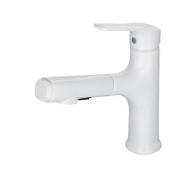 Смеситель для раковины Wonzon & Woghand WW-AE4151-MW цвет Белый матовый