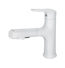 Смеситель для раковины Wonzon & Woghand WW-AE4151-MW цвет Белый матовый