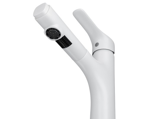 Смеситель для раковины Wonzon & Woghand WW-AE4151-MW цвет Белый матовый