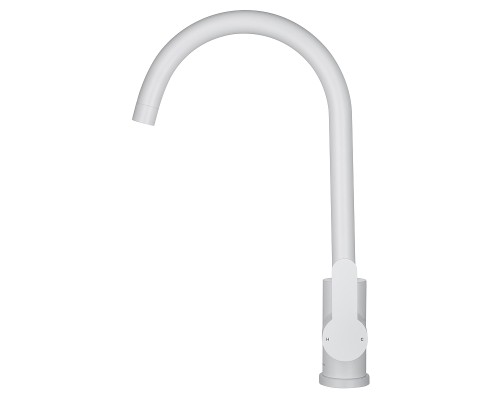 Смеситель для кухни Wonzon & Woghand WW-AE4554-MW цвет Белый матовый