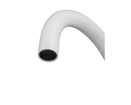 Смеситель для кухни Wonzon & Woghand WW-AE4554-MW цвет Белый матовый