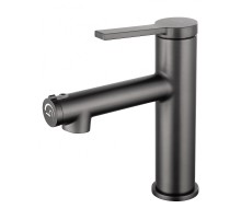 Смеситель для раковины Wonzon & Woghand WW-H1017-BGG цвет Темный графит