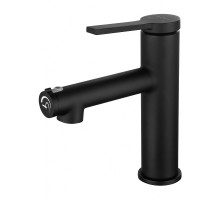 Смеситель для раковины Wonzon & Woghand WW-H1017-MB цвет Черный матовый