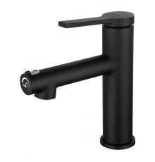 Смеситель для раковины Wonzon & Woghand WW-H1017-MB цвет Черный матовый