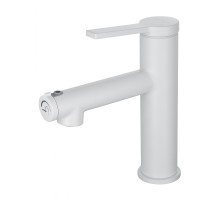 Смеситель для раковины Wonzon & Woghand WW-H1017-MW цвет Белый матовый