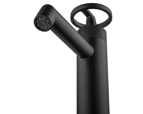 Смеситель для раковины Wonzon & Woghand WW-H1065-MB цвет Черный матовый