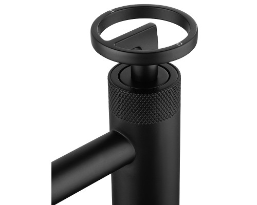 Смеситель для раковины Wonzon & Woghand WW-H1065-MB цвет Черный матовый