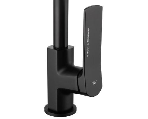 Смеситель для кухни Wonzon & Woghand WW-L1006-MB цвет Черный матовый
