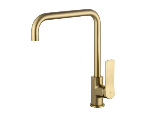 Смеситель для кухни Wonzon & Woghand WW-L1006-BG цвет Брашированное золото