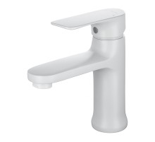 Смеситель для раковины Wonzon & Woghand WW-XH-011-MW цвет Белый матовый