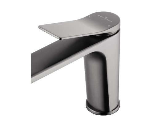 Смеситель для раковины Wonzon & Woghand WW-XH-012-BGG цвет Темный графит