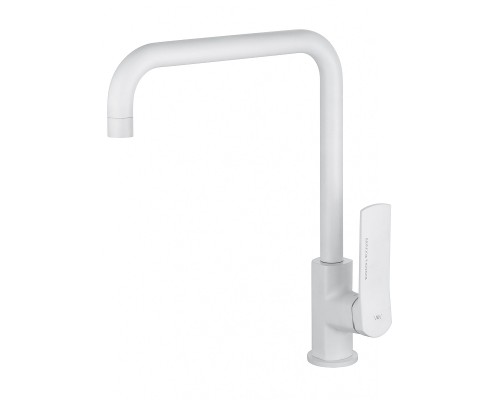 Смеситель для кухни Wonzon & Woghand WW-L1006-MW цвет Белый матовый