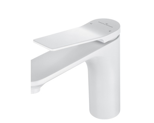 Смеситель для раковины Wonzon & Woghand WW-XH-010-MW цвет Белый матовый