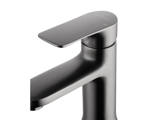 Смеситель для раковины Wonzon & Woghand WW-XH-011-BGG цвет Темный графит