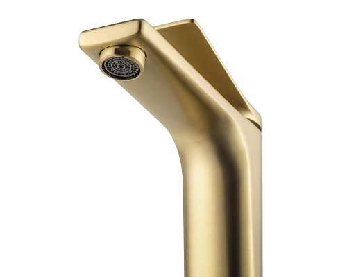 Смеситель для раковины Wonzon & Woghand WW-XH-012-BG цвет Брашированное золото