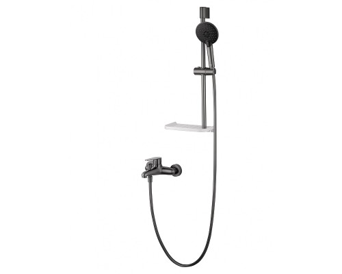 Смеситель для ванны Wonzon & Woghand Alfa WW-AE3201-BGG цвет Темный графит