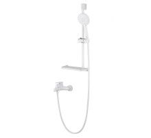 Смеситель для ванны Wonzon & Woghand Alfa WW-AE3201-MW цвет Белый матовый