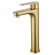 Смеситель для раковины Wonzon & Woghand Alfa WW-A40232-BG цвет Брашированное золото