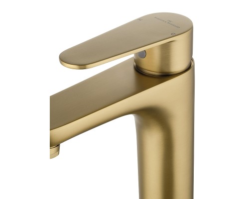 Смеситель для раковины Wonzon & Woghand Alfa WW-A40232-BG цвет Брашированное золото