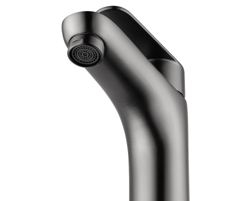 Смеситель для раковины Wonzon & Woghand Alfa WW-A40232-BGG цвет Темный графит