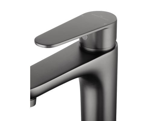 Смеситель для раковины Wonzon & Woghand Alfa WW-A40232-BGG цвет Темный графит