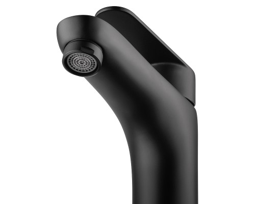 Смеситель для раковины Wonzon & Woghand Alfa WW-A40232-MB цвет Черный матовый