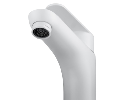 Смеситель для раковины Wonzon & Woghand Alfa WW-A40232-MW цвет Белый матовый