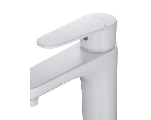 Смеситель для раковины Wonzon & Woghand Alfa WW-A40232-MW цвет Белый матовый