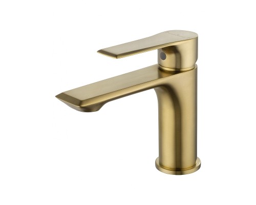 Смеситель для раковины Wonzon & Woghand Brilliant WW-88018079-BG цвет Брашированное золото