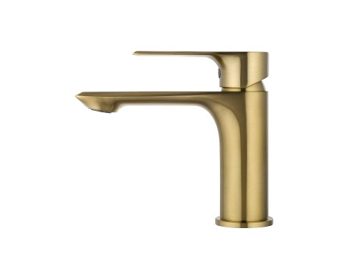 Смеситель для раковины Wonzon & Woghand Brilliant WW-88018079-BG цвет Брашированное золото