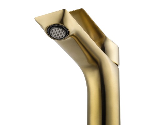 Смеситель для раковины Wonzon & Woghand Brilliant WW-88018079-BG цвет Брашированное золото