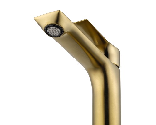 Смеситель для раковины Wonzon & Woghand Brilliant WW-88019079-BG цвет Брашированное золото