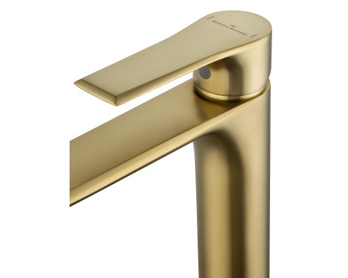 Смеситель для раковины Wonzon & Woghand Brilliant WW-88019079-BG цвет Брашированное золото