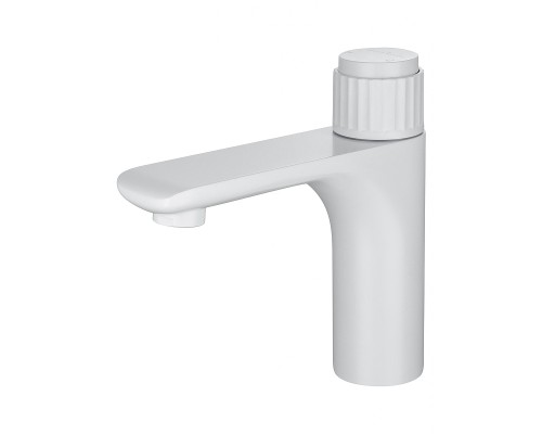 Смеситель для раковины Wonzon & Woghand Click WW-A40412-MW цвет Белый матовый