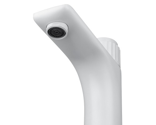 Смеситель для раковины Wonzon & Woghand Click WW-A40412-MW цвет Белый матовый