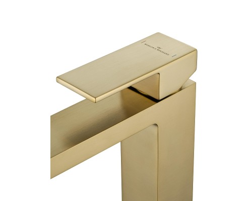 Смеситель для раковины Wonzon & Woghand Cube WW-88139016-BG цвет Брашированное золото
