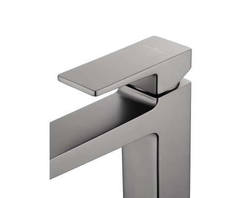 Смеситель для раковины Wonzon & Woghand Cube 2.0 WW-88018068-BGM цвет Темный графит